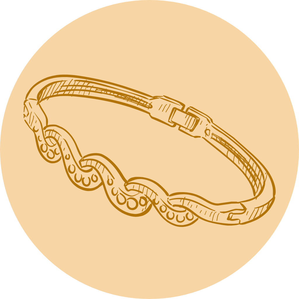 Bangles and bracelet 