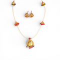 Elegant Antique  Pendant & Earring Set