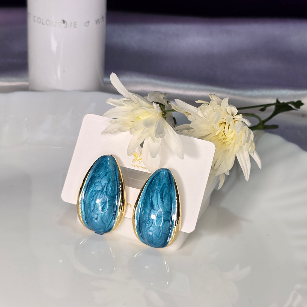 AK00081 - Korean Enamel Earring Assorted