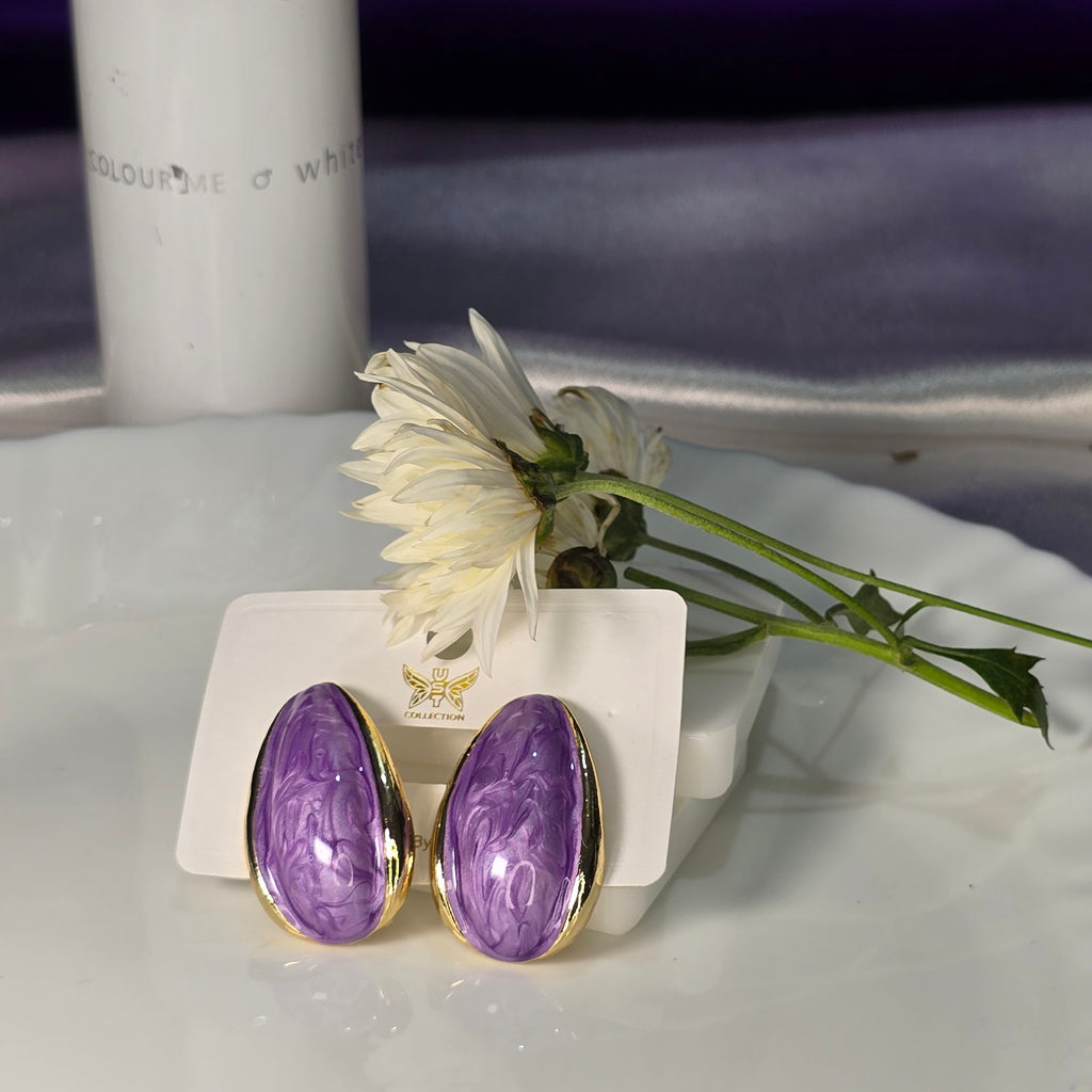 AK00081 - Korean Enamel Earring Assorted