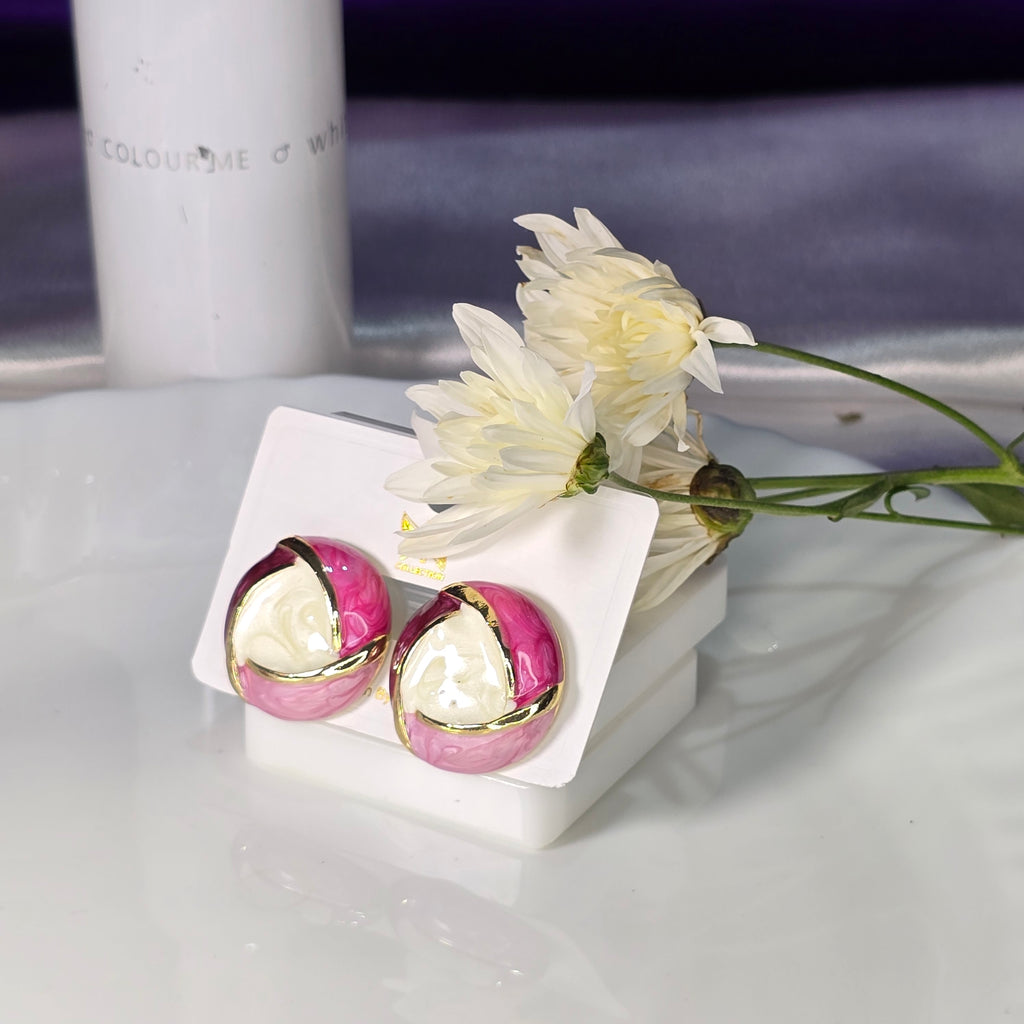 AK00081 - Korean Enamel Earring Assorted