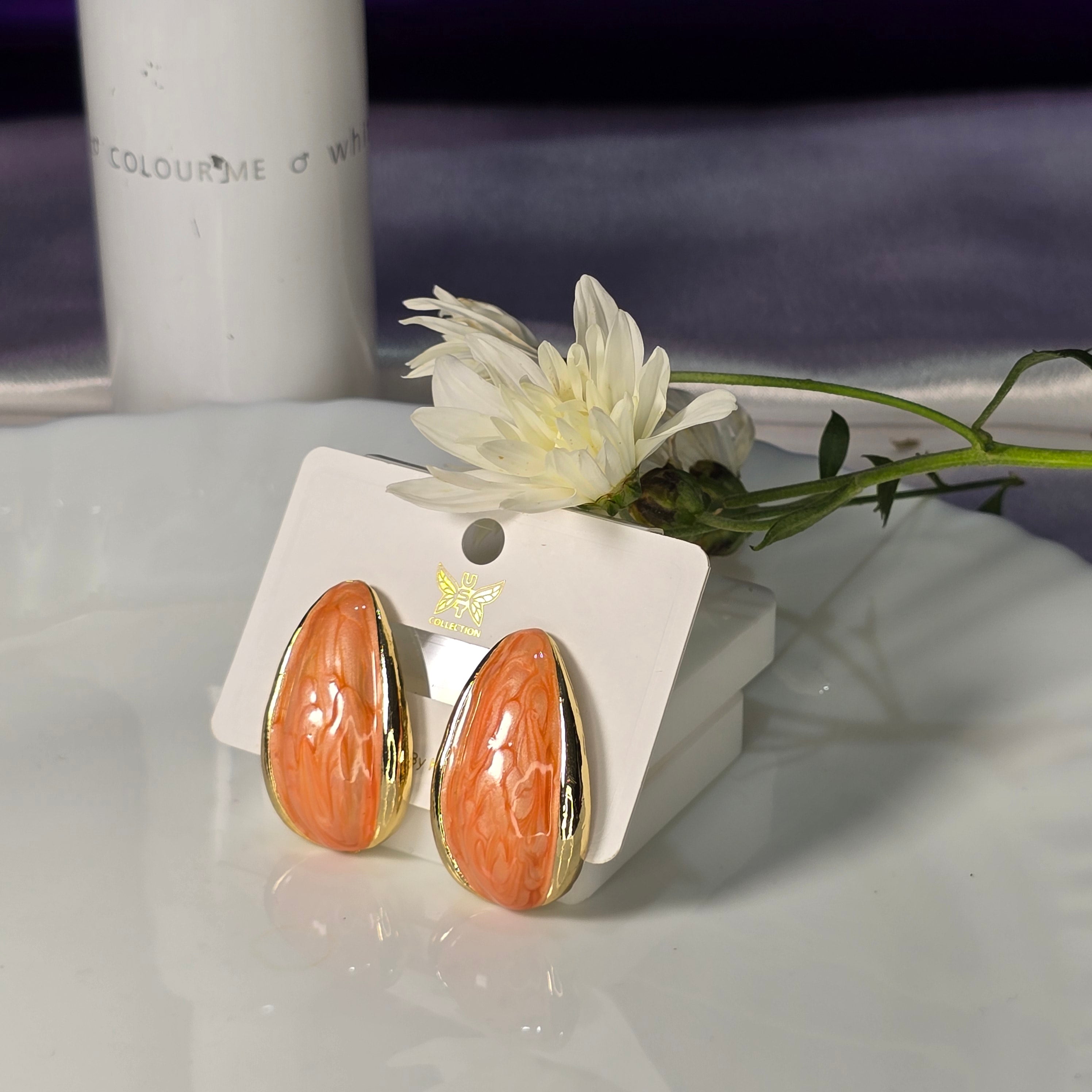 AK00081 - Korean Enamel Earring Assorted