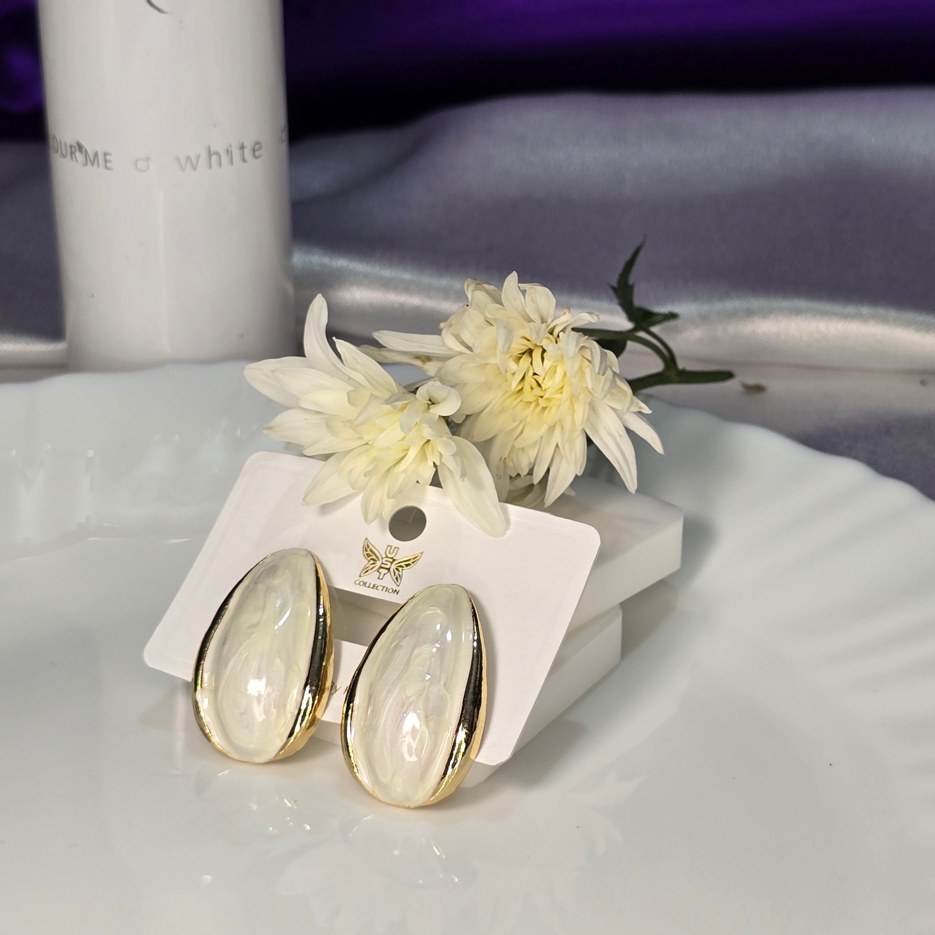 AK00081 - Korean Enamel Earring Assorted