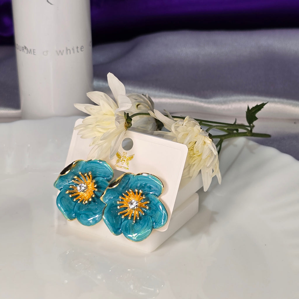 AK00081 - Korean Enamel Earring Assorted