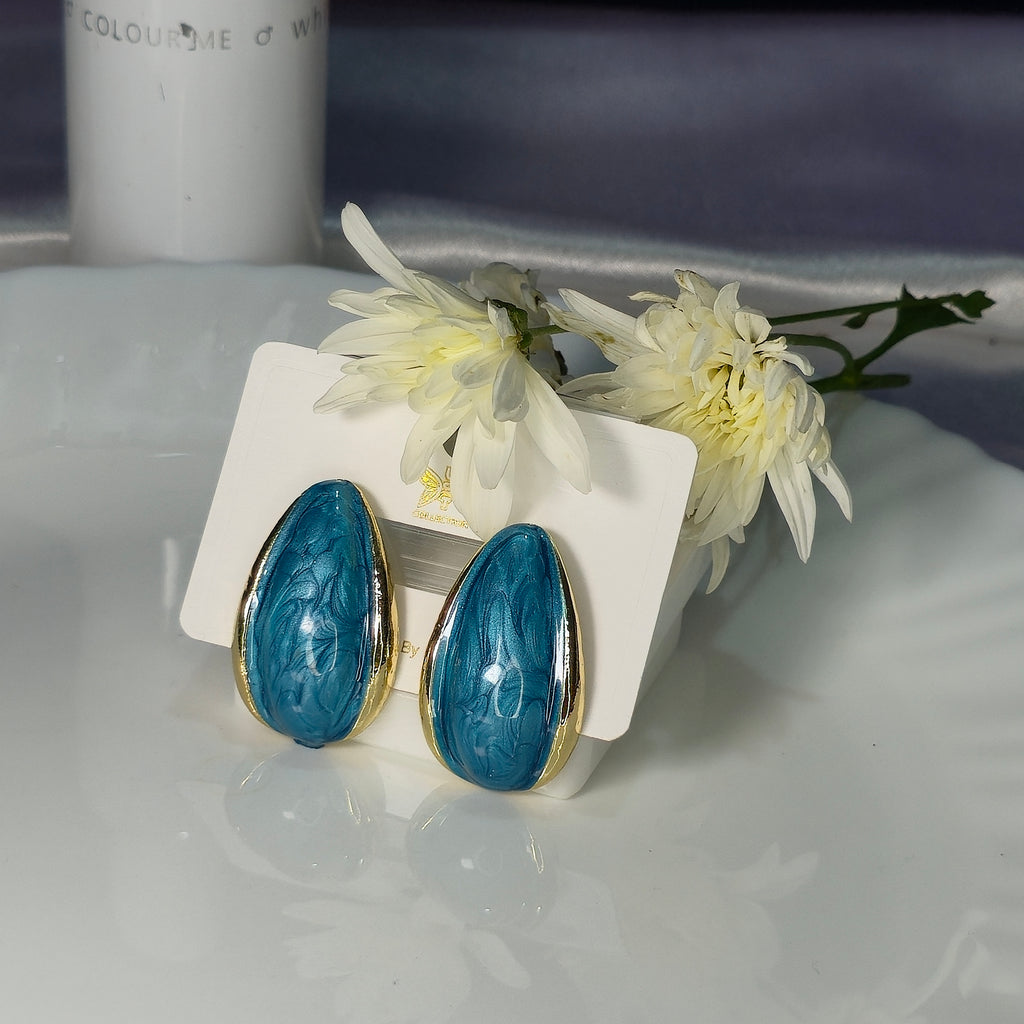 AK00081 - Korean Enamel Earring Assorted