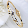 AK00143 - Midnight Flutter CZ Bangle