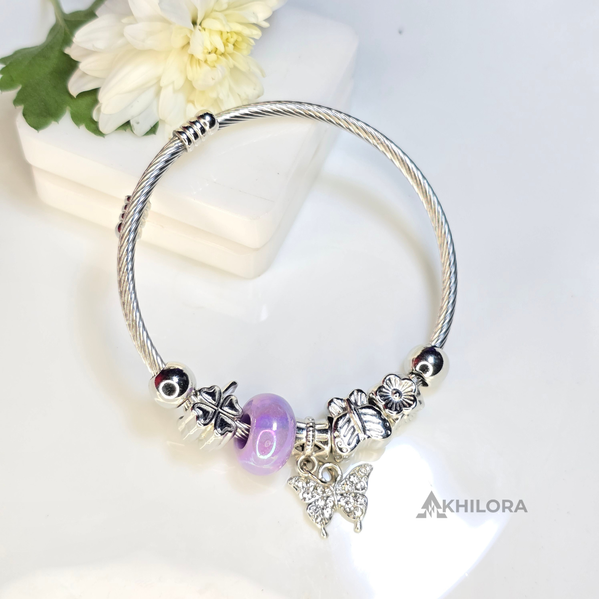 AK00170 - Charm Bangle Assorted
